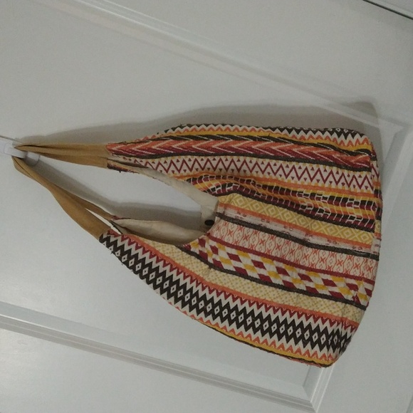 Multicolor Patterned Women's Bag - Picture 7 of 8